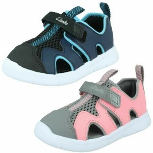 clarks childrens summer shoes