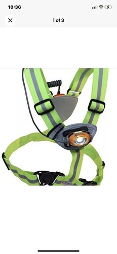 GoMotion LED 150 Lumens Light & Reflective Lite Vest Size XL-3XL