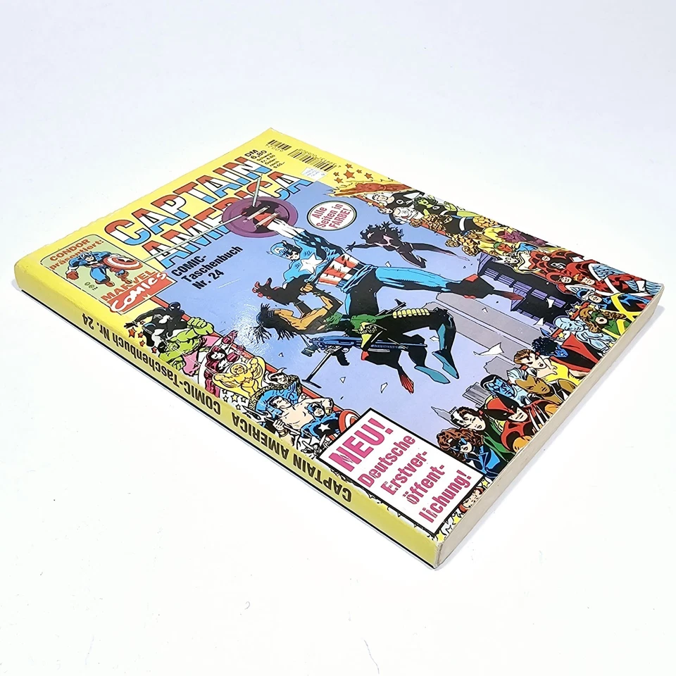 ©1996 CONDOR Marvel Superhelden Comic Taschenbuch CAPTAIN AMERICA #24 dt. - Bild 1 von 1