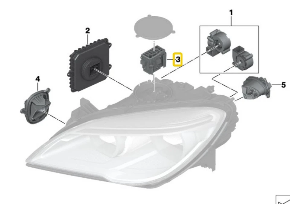 LED Angel Eyes DRL Daytime Running Lights Control Module For BMW 6 F06 F12 F13 - Image 3 of 3