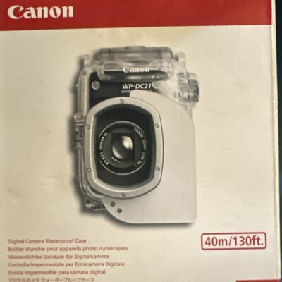 #ad #ad Canon Digital Camera Waterproof Case WP DC21 In Box $45.00