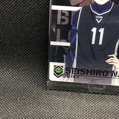 Seishiro Nagi Blue Rock N 1-16 wafer Card Team V Bandai Japanese