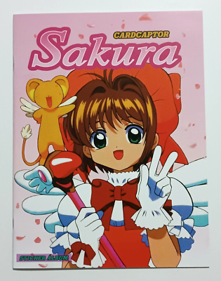 ALBUM CARDCAPTOR SAKURA + Full Set 194/194 Sticker PERU 2022 Kero