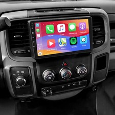 For Dodge Ram 1500 2500 3500 2013-2018 9" 4 64G Car Radio Stereo GPS CarPlay