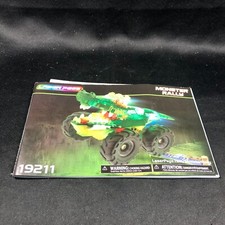 Monster Rally Laser Pegs 19211 Instruction Booklet