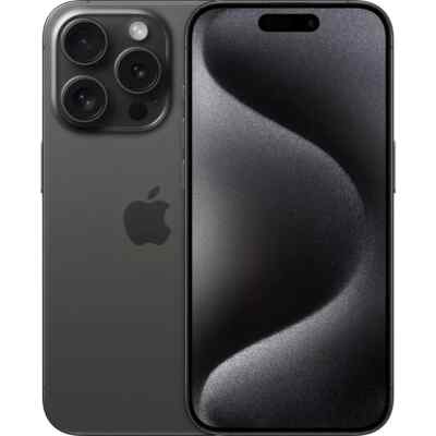 Apple iPhone 15 Pro - 256GB - Unlocked - Black Titanium - Fair
