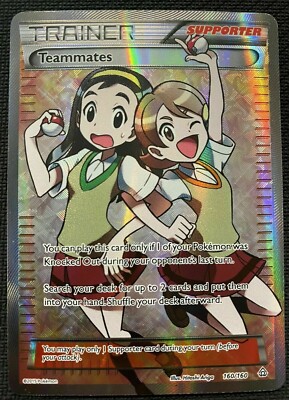 teammates pokemon card Amazon.com: Pokemon - Teammates (160/160) - XY Primal Clash main image 1