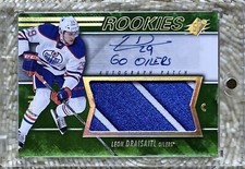 2014 SPX SPECTRUM EMERALD AUTO PATCH /10 LEON DRAISAITL RC RPA