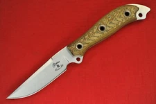 Busse Custom Leaner Meaner Limited Edition .142" Satin INFI, Textured Tigerhide