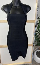 GUESS By Marciano BLACK Paradise Bandage Strappy Bodycon Dress Sz XS