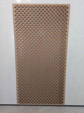 Fleur-de-lis Radiator Cabinet Decor. Screening Perforated 3mm thick MDF grille