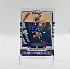 De'Aaron Fox - 2023-24 Panini Contenders Game Night Ticket #2 - Sacramento Kings