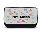 Personalised Pencil Case Teacher Gift Mathematics Math Symbols School Leaving