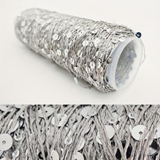 100g Lustrini Paillettes Filo Metallico Uncinetto Sacchetti Hobby Cucito