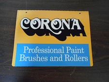 DOUBLE SIDED CARDBOARD CORONA SIGN - 12" X 9"