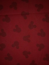 FItted Crib sheet set ,Mickey Mouse Heads on RedREDUCED 