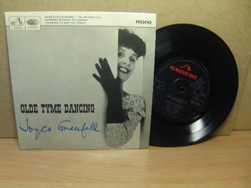 Joyce Grenfell – Olde Tyme Dancing 1964 EP HMV 7EG 8936