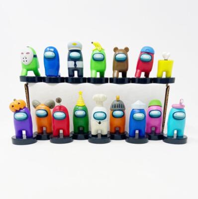 Among Us : Series 2 - Complete Set of 16 Crewmate Stampers  NEW!