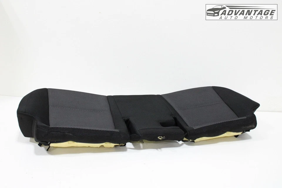 2020-2022 KIA SOUL REAR SEAT LOWER CUSHION PAD COVER CLOTH BLACK GRAY OEM - Image 3 of 4