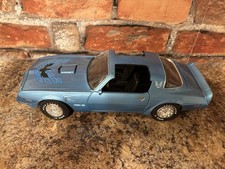 ERTL 1:18 Diecast 1977 Pontiac Trans Am Firebird Blue 