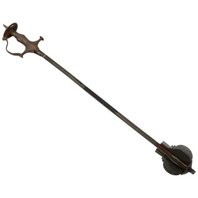 Vintage Indian Gurz Guraj Gurj Mace Gotta Sikh Maratha Hand Forged Steel L709