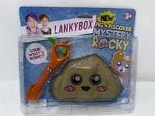 Lanky Box Mystery Rocky  Sticky Dig-n-Discover Lankybox Kit w/2 Micro Figures