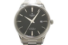 TUDOR Style 12700 Watch Black Men's Used Quartz Black Dial