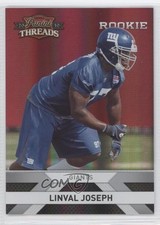 2010 Panini Threads Rookie Silver Century Proof 50/250 Linval Joseph #258 0a1