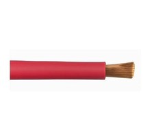 30ft 2 AWG GAUGE WELDING CABLE Red COPPER BATTERY LEADS MADE IN USA