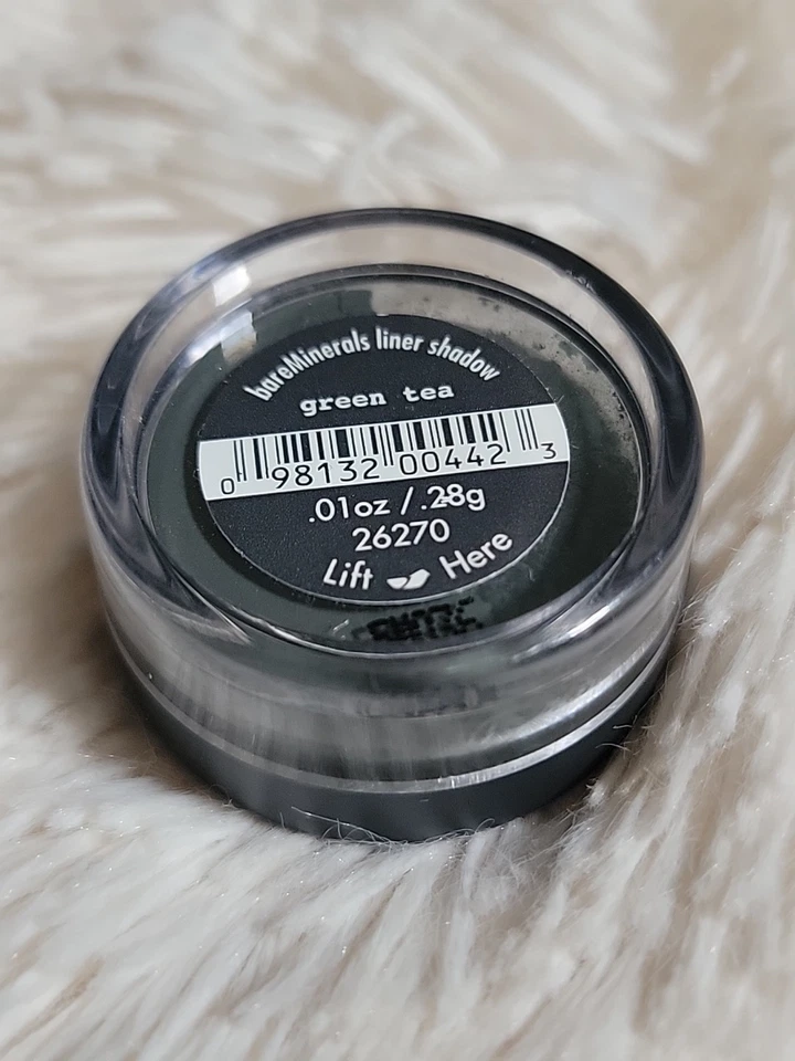 bareMinerals EYECOLOR-GREEN TEA- NEW SEALED EYESHADOW/LINER Approx: 0.01oz/0.28g - Image 2 of 4