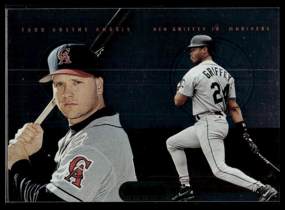 1995 Bowman's Best #12 Todd Greene / Ken Griffey Jr.