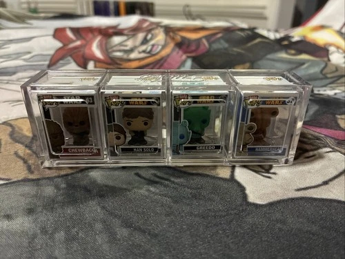 Funko Bitty Pop! Star Wars Set of 4 – Chewbacca, Han Solo, Greedo, Hammerhead