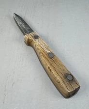 Vtg Ekco Eterna Paring Peeling Kitchen Knife 3" Blade Wood Handle Taiwan