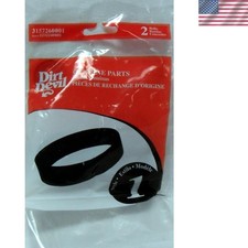 Durable Style 1 Vacuum Belts, 2-Pack - Rubber for Efficient Floor Cleaning
