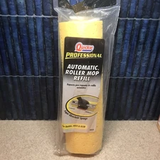 Quickie Professional Automatic Roller Mop Refill 12in 0553 Fits 055/055B
