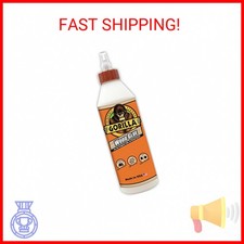 Gorilla Wood Glue, 18 Ounce Bottle, Natural Wood Color, Pack of 1 