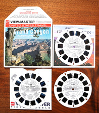 VIEWMASTER EXPLORING THE GRAND CANYON, ARIZONA GAF A370 3 REEL SET