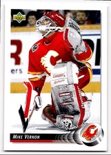 1992-93 Upper Deck Mike Vernon Calgary Flames #112