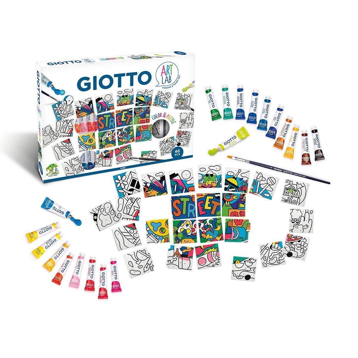 Giotto Art Lab Color e Puzzle Set Creativo 581800