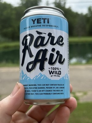 Yeti Rare Air Limited Edition 12 oz Stash Can Safe Empty, Removable Lid