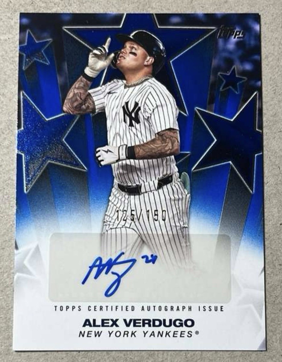 🔥2025 Topps Series 2 Alex Verdugo #BSA2-AV Blue Baseball