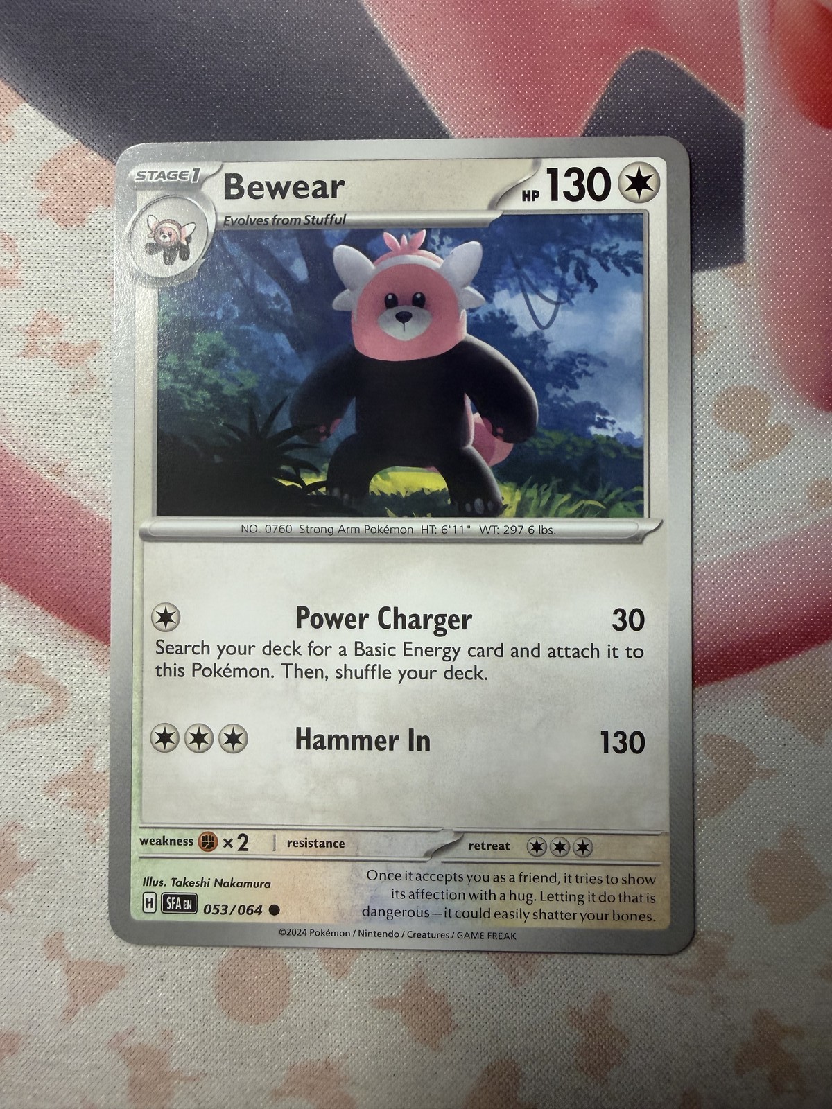 Bewear - Common SV: Shrouded Fable 053/064 NM English