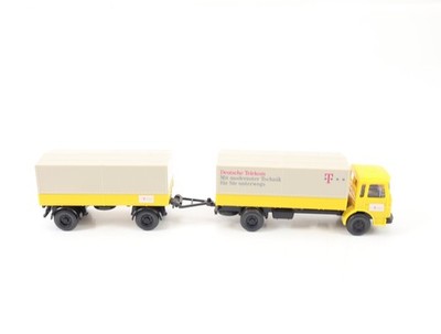 Wiking H0 PMS 80-02 aus Set Modellauto MAN Planenlastzug ''Deutsche Telekom'' 1:87