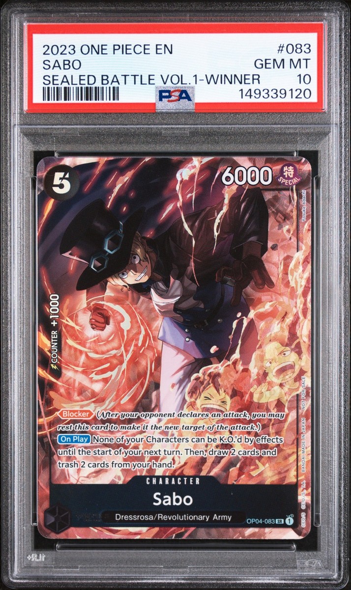 Sabo (Sealed Battle 2023 Vol. 1) OP04-083 One Piece Promotion