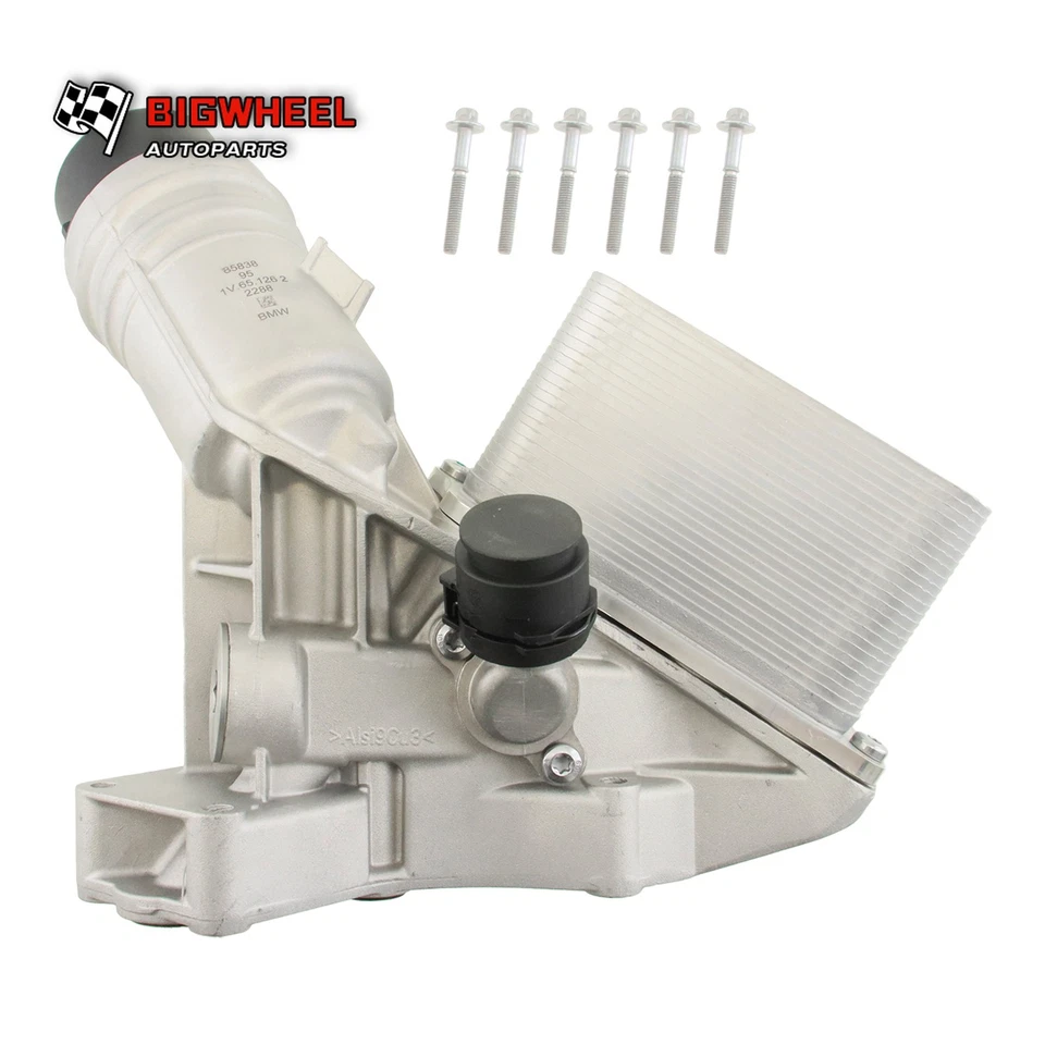 OEM 11428583895 BMW BMW 340i 440i 540i 740i 3.0L Aluminum Oil Filter Housing US - Image 3 of 4