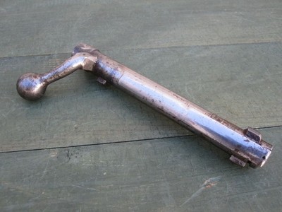 Vintage Mauser Rifle Bolt Body with Curved Handle and Extractor (CA=FFL Only)