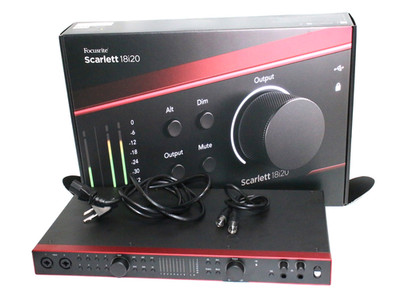Focusrite SCARLETT 18i20 4th Gen Audio Recording Interface