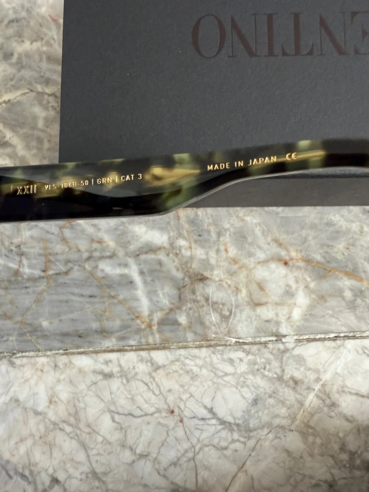 Valentino Garavani XXII Rockstud Sunglasses black crossbody case NIB $730 - Image 4 of 4