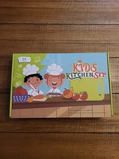 13 Pieces Montessori Kitchen Toys for Toddlers-Kids Cooking Sets Real-Toddler To