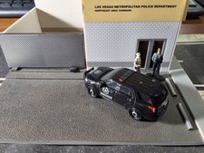 MATCHBOX POLICE FORD U.S. MARSHAL ALL BLACK OUT CUSTOM UNIT